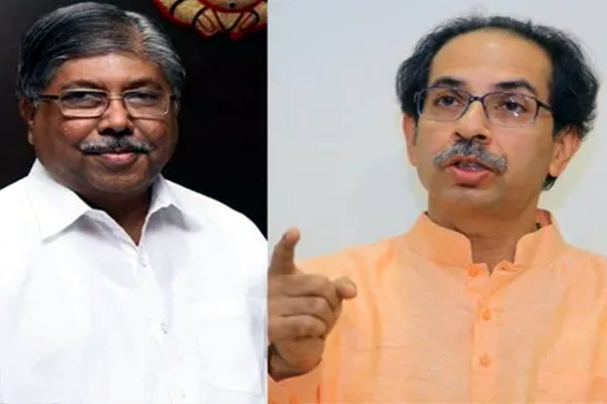 मुख्यमंत्री उद्धव ठाकरे यांनी भाजप प्रदेशाध्यक्ष चंद्रकांत पाटील यांना दिलं खास गिफ्ट