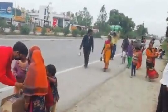 कुशीत 3 महिन्याचं लेकरू आणि अजून आठवडाभर चालायचं आहे, डोळ्यांत अश्रू आणणारी कहाणी