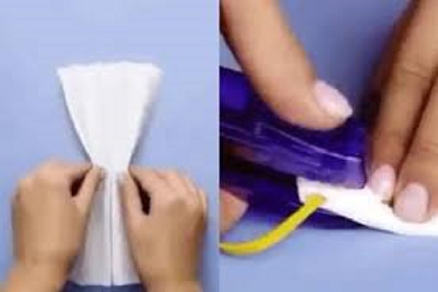 कोरोनापासून बचावासाठी 'मास्क'चा जुगाड! पाहा ‘हा’ व्हिडीओ