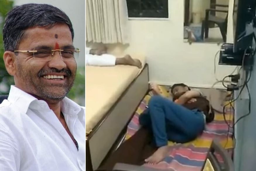 मानले साहेब! कार्यकर्ते झोपले बेडवर, तर आमदारांनी जमिनीवर अंथरली सतरंजी