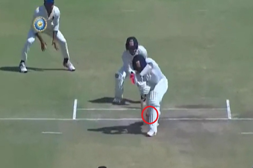 VIDEO : पुजारा बाद होता पण नियमाने वाचवलं, पंच आणि खेळाडूंमध्ये झाला वाद