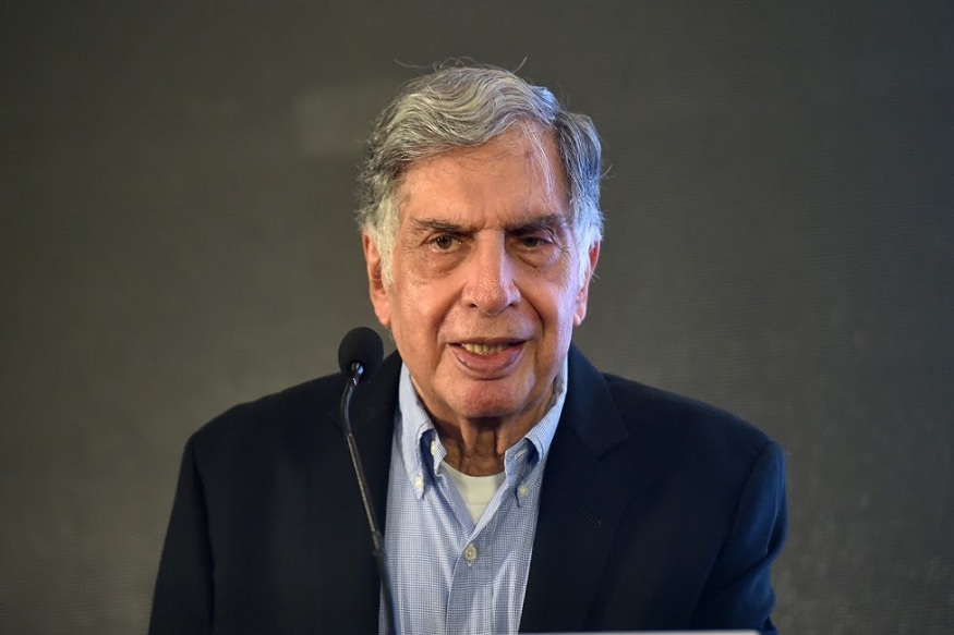 Mumbai: Tata Group Chairman Emeritus Ratan Tata speaks during an event, in Mumbai, Tuesday, Oct. 15, 2019. (PTI Photo/Mitesh Bhuvad) (PTI10_15_2019_000264B)