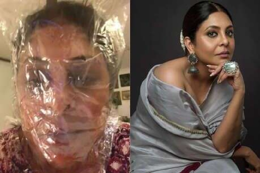 तोंडाला प्लास्टिक बांधून अभिनेत्रीनं केलं असं काही की, VIDEO पाहून उडेल थरकाप