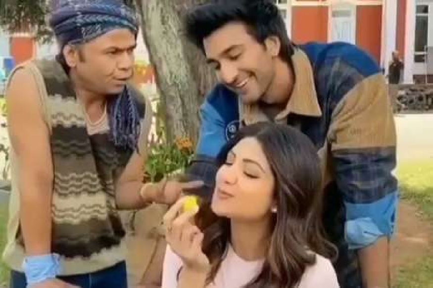 शिल्पा शेट्टीनं आता केली अभिनेता राजपाल यादवची धुलाई, पाहा VIDEO