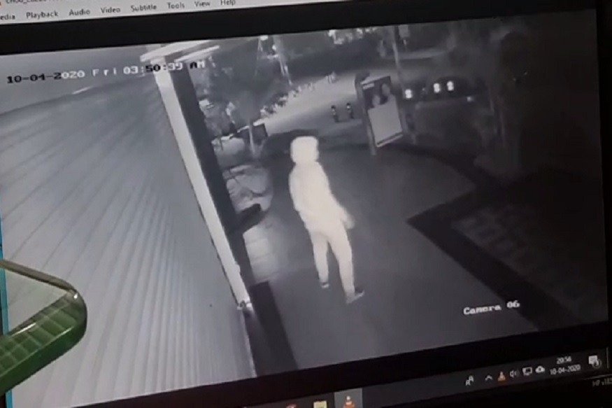 लॉकडाऊनमध्येही थांबेना पिंपरी चिंचवडमधील गुन्हेगारी, CCTVमध्ये कैद झाली चोरी