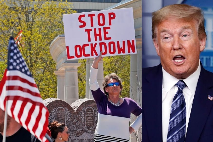 अमेरिकेत उद्योग सुरू होणार, 45 हजार मृत्यू झाले असतानाच डोनाल्ड ट्रम्प यांची मोठी घोषणा