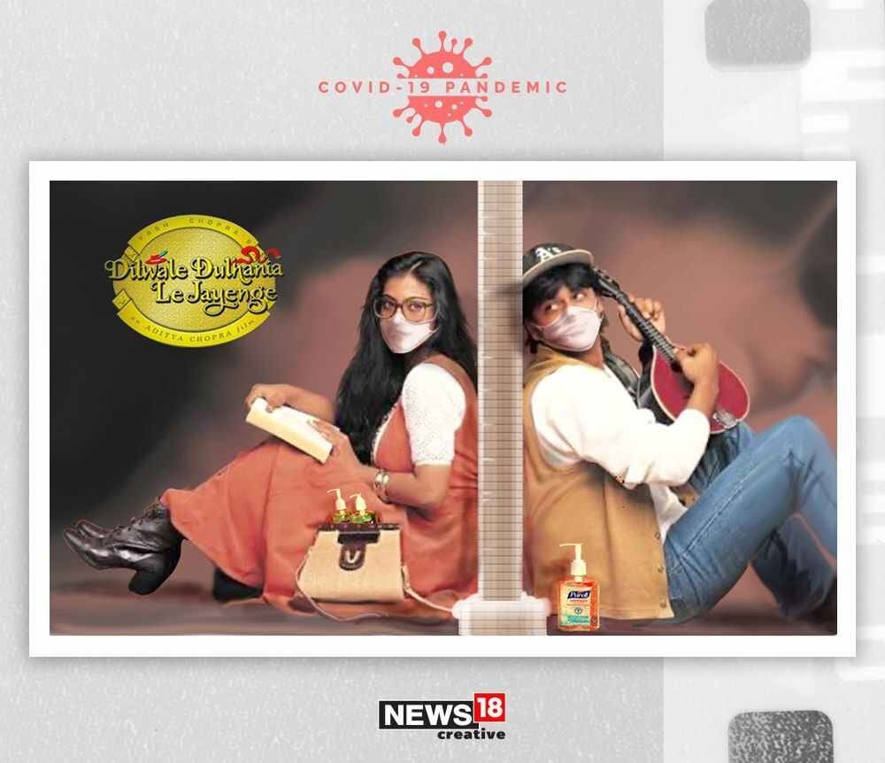 दिग्दर्शक आदित्य चोप्रा यांचा दिलवाले दुल्हनिया ले जाएंगे 1995 मध्ये रिलीज झाला होता. या सिनेमा काजोल-शाहरुखच्या जोडीला प्रेक्षकांचं प्रचंड प्रेम मिळालं होतं. या सिनेमाचं कोरोना पोस्टर... दिग्दर्शक आदित्य चोप्रा यांचा दिलवाले दुल्हनिया ले जाएंगे 1995 मध्ये रिलीज झाला होता. या सिनेमा काजोल-शाहरुखच्या जोडीला प्रेक्षकांचं प्रचंड प्रेम मिळालं होतं. या सिनेमाचं कोरोना पोस्टर...