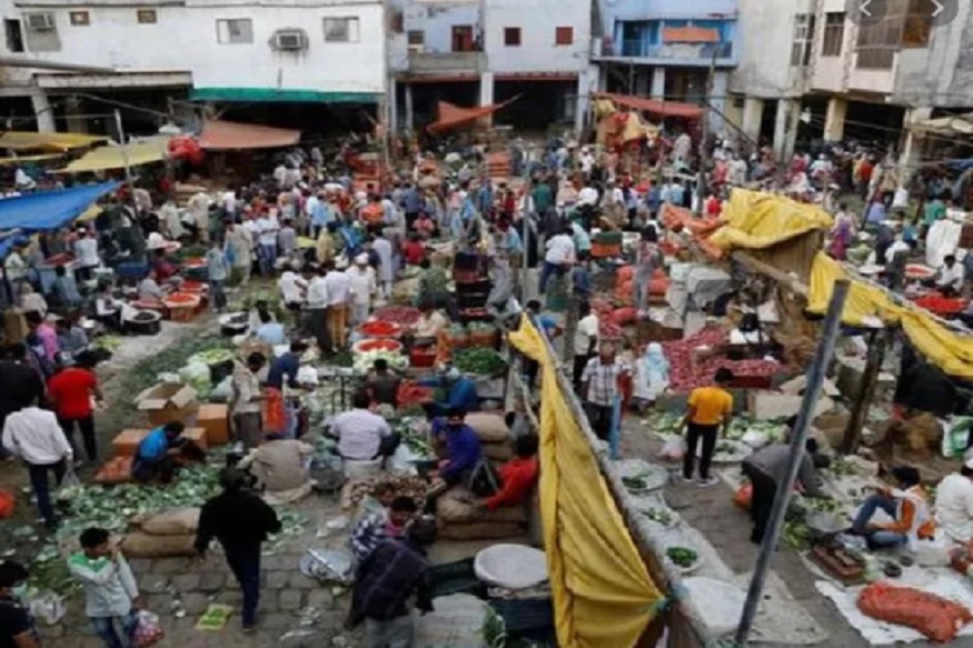 Coronavirus गर्दी हटवण्यासाठी भाजी बाजारात आता नवा सम-विषम प्रयोग