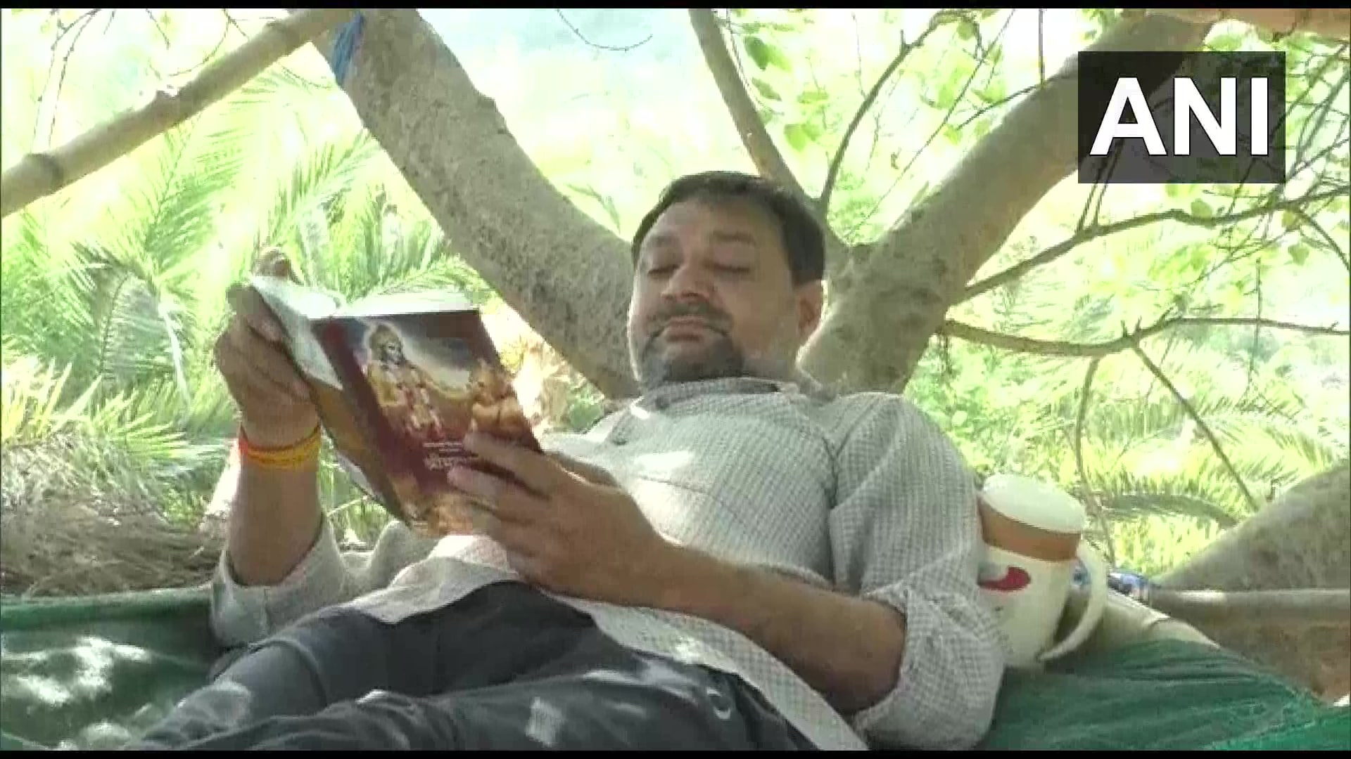 ANI शी बोलताना मुकूल म्हणाले, सध्या कोरोनानं जगात थैमान घातलं आहे आणि यापासून वाचण्यासाठी सोशल डिस्टन्सिंग खूप महत्त्वाचं आहे. त्यामुळे मी असं झाडावर घर बांधलं आहे. ज्यामुळे मी निसर्गाचा आनंद घेत एकांतात राहू शकतो. (फोटो-ANI ट्विटर ) ANI शी बोलताना मुकूल म्हणाले, सध्या कोरोनानं जगात थैमान घातलं आहे आणि यापासून वाचण्यासाठी सोशल डिस्टन्सिंग खूप महत्त्वाचं आहे. त्यामुळे मी असं झाडावर घर बांधलं आहे. ज्यामुळे मी निसर्गाचा आनंद घेत एकांतात राहू शकतो. (फोटो-ANI ट्विटर )