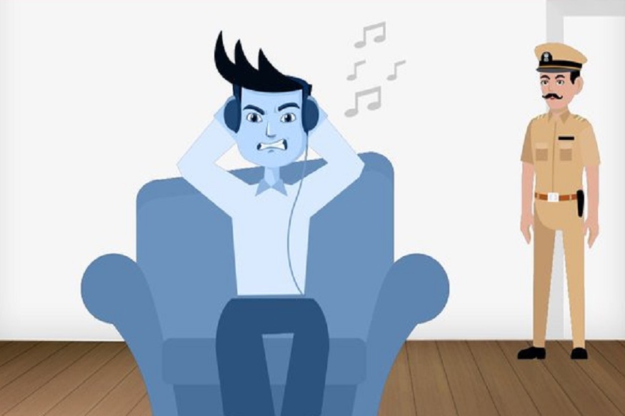 लॉकाडाऊनमध्ये अशी शिक्षा पहिल्यांदाच, घरातून बाहेर पडलात तर पोलीस ऐकवणार 'हे' गाणं