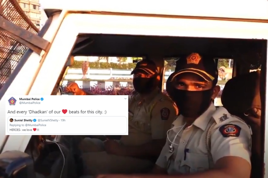 मुंबई पोलिसांचा बॉलिवूड अंदाज, अजयला सिंघम स्टाइल उत्तर तर सुनिल शेट्टीला म्हणाले- 'धडकन'मध्ये मुंबई शहर