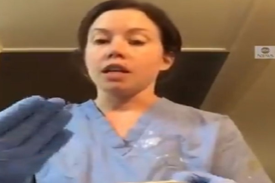 VIDEO : सावधान! ग्लोव्ह्जमुळेही पसरू शकतो कोरोना, नर्सनं सांगितलं कारण