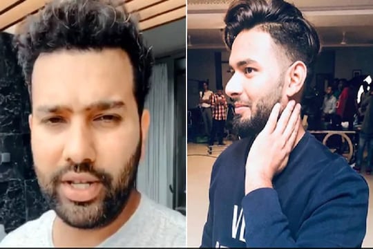 कोण पंत? ऋषभने रोहितला दिलेल्या सिक्सर चॅलेंजवर भडकला हिटमॅन, LIVE VIDEOमध्ये केला अपमान