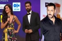 VIDEO : कतरिनाशी फ्लर्ट करू लागला विकी कौशल, भाईजाननं दिली जबरदस्त रिअ‍ॅक्शन