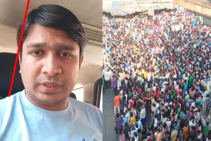 मुंबईत परप्रांतीयांची गर्दी जमवणाऱ्या विनय दुबेला अटक