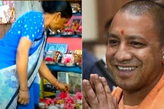 घराचा गाडा ओढण्यासाठी पतीसोबत फुलं विकते आणि छोटंसं दुकान चालवते सीएम योगी आदित्यनाथांची सख्खी बहीण