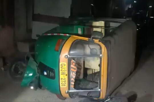 VIDEO : गुजरातमध्ये पोलिसांवर तुफान दगडफेक, जमावाला पांगवण्यासाठी अश्रू धुराचा मारा