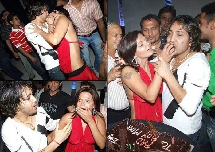 अभिनेत्री राखी सावंतनं गायक मिका सिंगवर दारूच्या नशेत तिला दबरदस्ती किस केल्याचा आरोप केला होता. 2006 मध्ये मिका सिंगच्या बर्थडे पार्टीत घडलेला हा किस्सा बराच चर्चेत राहिला होता.