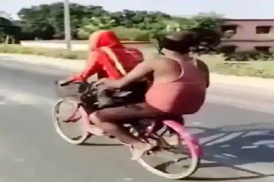 भारतातील 'त्या' सायकल गर्लचं इवांका ट्रम्पकडून कौतुक; ओमर अब्दुल्ला मात्र संतापले