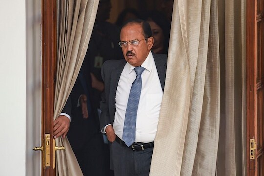 New Delhi: NSA Ajit Doval at Hyderabad House in New Delhi, Friday, Nov. 1, 2019. (PTI Photo/Atul Yadav)   (PTI11_1_2019_000136B)