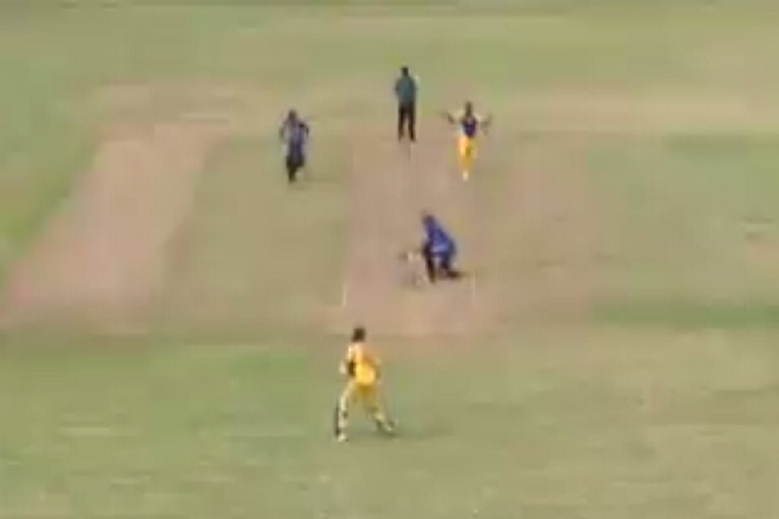 VIDEO : लॉकडाऊनमध्ये रंगला क्रिकेटचा पहिला सामना, पाहा कोरोनाच्या संकटात कसे खेळले