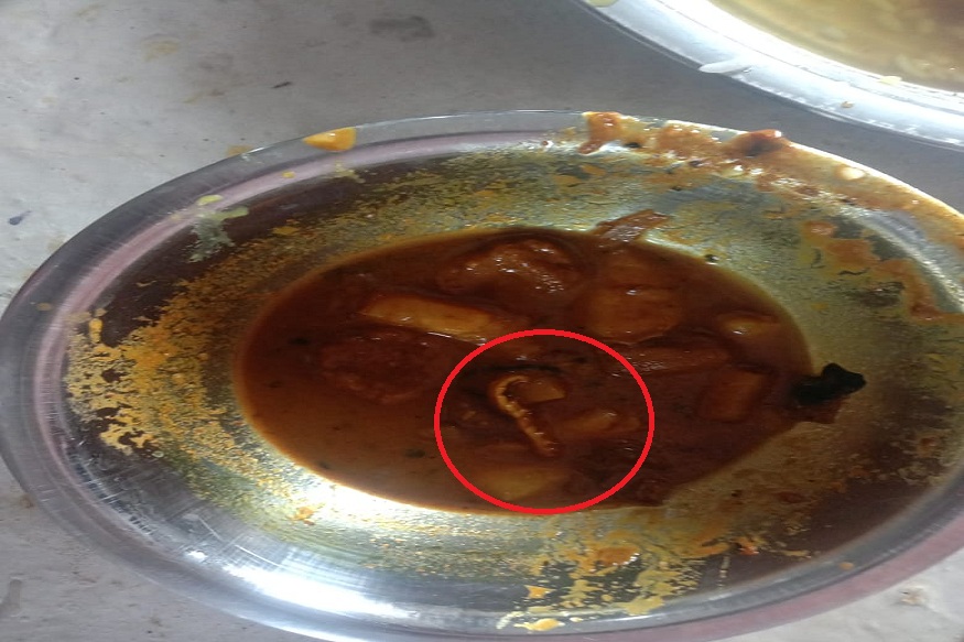 मजुराच्या जेवणात आढळला विंचू, क्वारंटाइन सेंटरमधला अनागोंदी कारभार