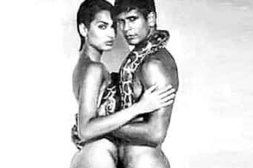 मिलिंद सोमणनं पुन्हा शेअर केला 25 वर्षांपूर्वीचा वादग्रस्त Nude Photo, म्हणाला...
