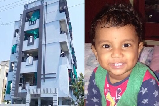 चौथ्या मजल्यावर गॅलरीत बसून मुलांना जेवू घालत होती आई, स्टूलवरून तोल गेला आणि....
