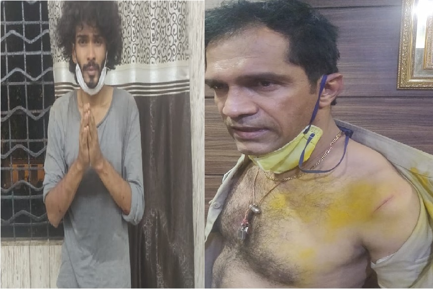 LIVE VIDEO: चॉपर दाखवून पळत सुटला, नंतर केले वार; मुंबईत 3 पोलीस जखमी