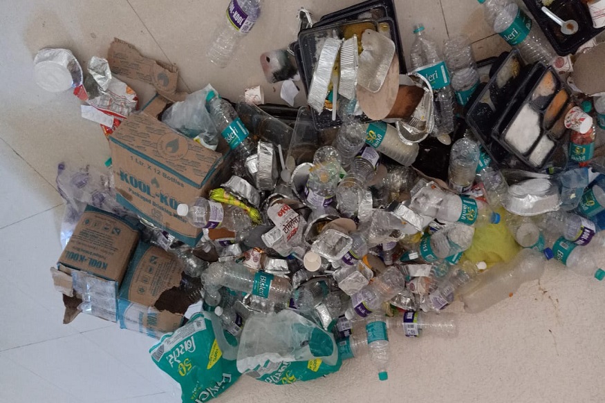 VIDEO: ठाण्यातल्या क्वारंन्टाइन सेंटरची दुरावस्था, घाणीचं साम्राज्य आणि असाह्य रुग्ण