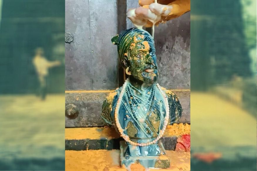 ...अन् शिवनेरीवर उंंच आकाशी उधळला भंडारा, शिवराज्यभिषेक सोहळ्यातून महाराजांना मानाचा मुजरा