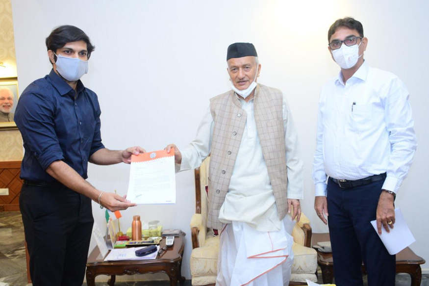 अमित ठाकरे झाले आक्रमक, आधी अजित पवारांना पत्र; आता राज्यपालांची भेट!