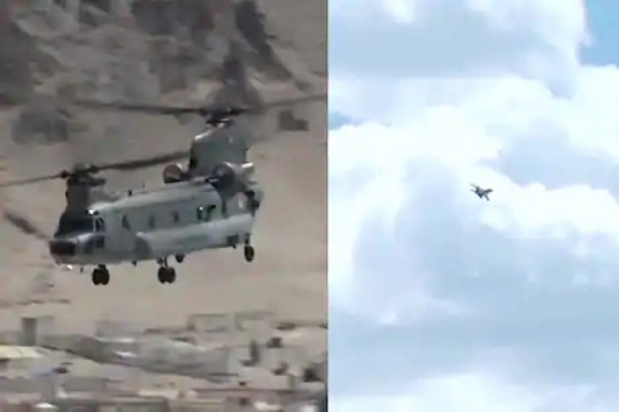 VIDEO: चीनच्या सीमेजवळ भारताची लढाऊ विमाने तैनात, लष्कराने सुरू केला थरारक युद्धसराव