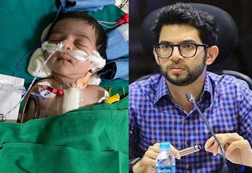 7 दिवसांच्या बाळाच्या इवल्याशा ह्रदयात 3 ब्लॉक, आदित्य ठाकरेंना कळालं आणि...