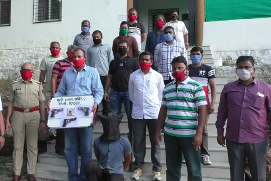 वाढदिवसालाच सराईत गुन्हेगार पोलिसांच्या ताब्यात, 3 पिस्तुलांसह 6 जिवंत राउंड हस्तगत