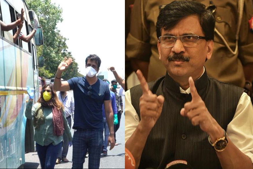 सोनू सूदसाठी भाजप नेता आला धावून, संजय राऊतांवर केला पलटवार