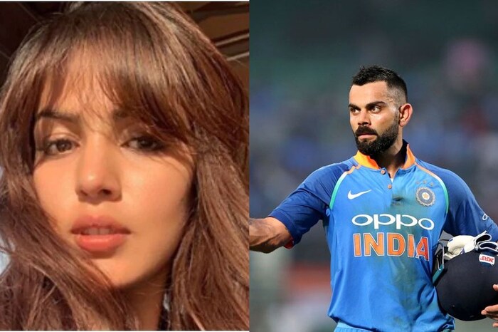  रियाने विराट कोहली बाबत काही महिन्यांपूर्वी देखील एक प्रतिक्रिया दिली होती, त्यावेळी ती चर्चेत आली होती. तिला जेव्हा विचारण्यात आले होते की सर्वात हॉट खेळाडू कोण वाटतो, तर तिने विराटचे नाव घेतले होते. तो तेव्हा शतक करतो त्यावेळी आणखी हॉट दिसतो अशी प्रतिक्रिया रियाने दिली होती.