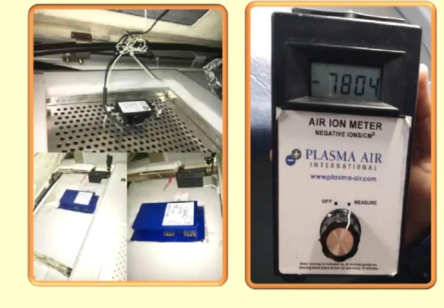कोचमधली हवा शुद्ध राहण्यासाठी Air Purifier बसविण्यात आले आहेत. त्यामुळे हवा ताजी आणि स्वच्छ राहण्यास मदत होईल. कोचमधली हवा शुद्ध राहण्यासाठी Air Purifier बसविण्यात आले आहेत. त्यामुळे हवा ताजी आणि स्वच्छ राहण्यास मदत होईल.