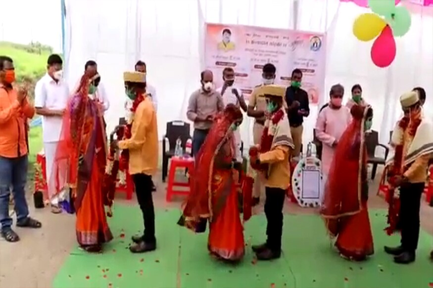 हा विवाह सोहळा दुर्धर अशा एचआयव्ही आजाराशी संघर्ष करणाऱ्या तीन जोडप्यांचा होता. जिल्हा प्रशासन आयोजकाच्या भूमिकेत होतं. एचआयव्हीच्या आजाराशी दोन हात करताना निराश न होता जातीच्या भिंती बाजूला सारून नवीन जीवनास आरंभ केला. हा विवाह सोहळा दुर्धर अशा एचआयव्ही आजाराशी संघर्ष करणाऱ्या तीन जोडप्यांचा होता. जिल्हा प्रशासन आयोजकाच्या भूमिकेत होतं. एचआयव्हीच्या आजाराशी दोन हात करताना निराश न होता जातीच्या भिंती बाजूला सारून नवीन जीवनास आरंभ केला.