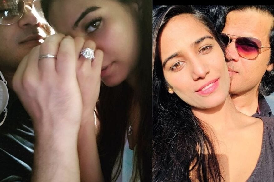 पूनम पांडेनं बॉयफ्रेंड सॅम बॉम्बेसोबत साखरपूडा केला आहे. अभिनेत्रीचा बॉयफ्रेंड सॅमने इन्स्टाग्रामवर फोटो शेअर करत चाहत्यांना ही बातमी दिली. पूनम पांडेनं बॉयफ्रेंड सॅम बॉम्बेसोबत साखरपूडा केला आहे. अभिनेत्रीचा बॉयफ्रेंड सॅमने इन्स्टाग्रामवर फोटो शेअर करत चाहत्यांना ही बातमी दिली.