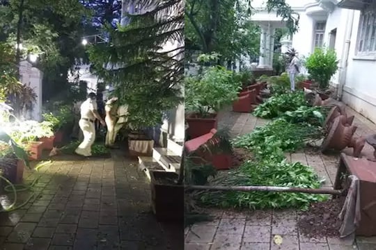 मोठी कारवाई! 'राजगृह' तोडफोड प्रकरणी संशयित व्यक्तीला घेतलं ताब्यात