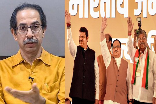 'आरडाओरड करू नका आधी वैचारिक गुंता सोडवा', सेनेचा भाजपच्या अध्यक्षांवर पलटवार