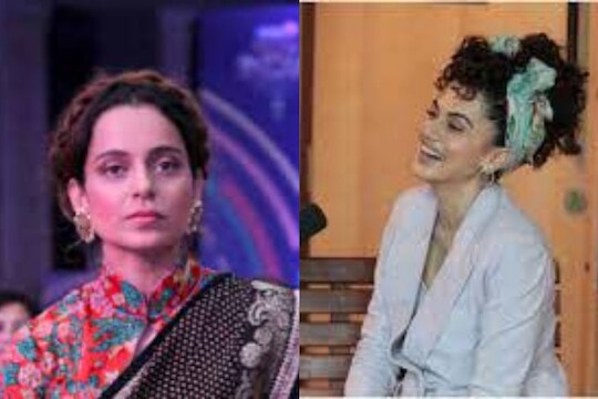 'बी ग्रेड' वक्तव्यामुळे संतापली तापसी पन्नू; सर्वांसमोर कंगनाची उडवली खिल्ली