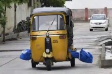 भयंकर! रुग्णवाहिका मिळाली नाही म्हणून कोरोनाग्रस्ताचा रिक्षातून नेला मृतदेह