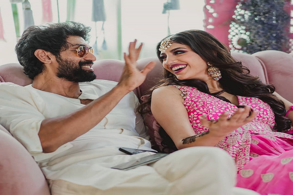 राणा दग्गूबाती (Rana Daggubati) आणि मिहिका बजाज आज बोहल्यावर चढणार आहेत. या दोघांचे काही फोटो सोशल मीडियावर व्हायरल होत आहे. (फोटो सौजन्य- इन्स्टाग्राम @reelsandframes) राणा दग्गूबाती (Rana Daggubati) आणि मिहिका बजाज आज बोहल्यावर चढणार आहेत. या दोघांचे काही फोटो सोशल मीडियावर व्हायरल होत आहे. (फोटो सौजन्य- इन्स्टाग्राम @reelsandframes)