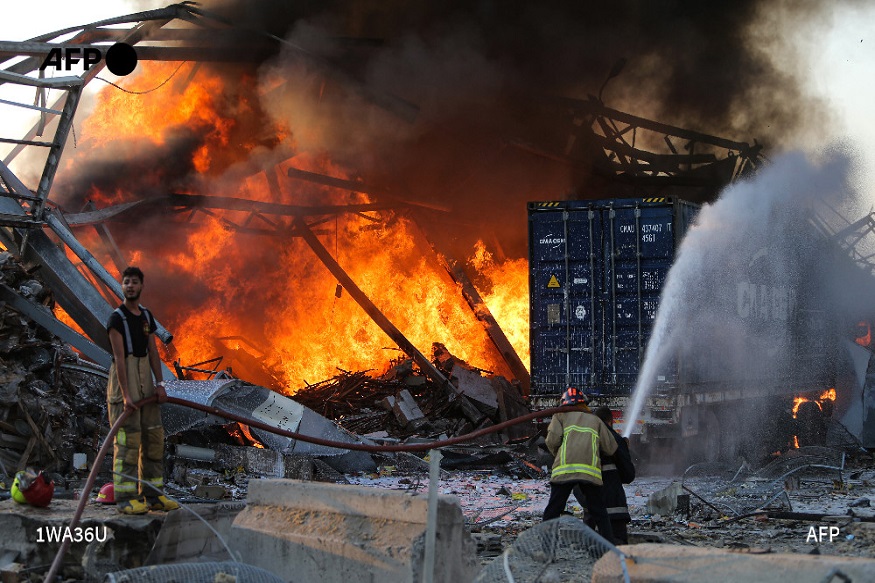 Beirut Blast: 12 सेकंदात उद्धवस्त झालं शहर! 73 जणांचा मृत्यू 4000 लोकं जखमी, पाहा धडकी भरवणारा VIDEO