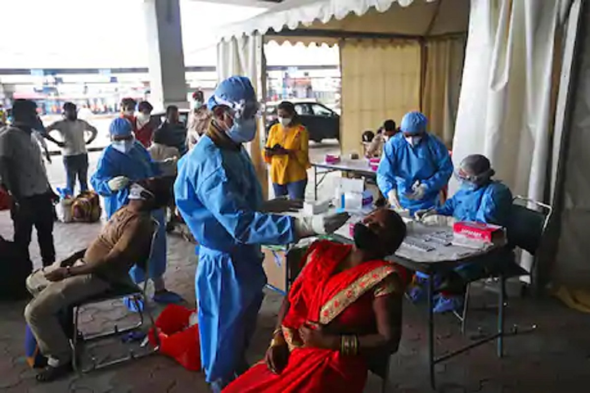 सलग दुसऱ्या दिवशी कोरोनाची चिंताजनक आकडेवारी, कोणत्या राज्यात सर्वाधिक रुग्ण