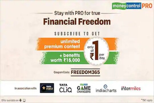Moneycontrol Pro फायनान्शिअल फ्रीडम ऑफर, त्वरित मिळवा 15000 रुपयांचे विविध फायदे