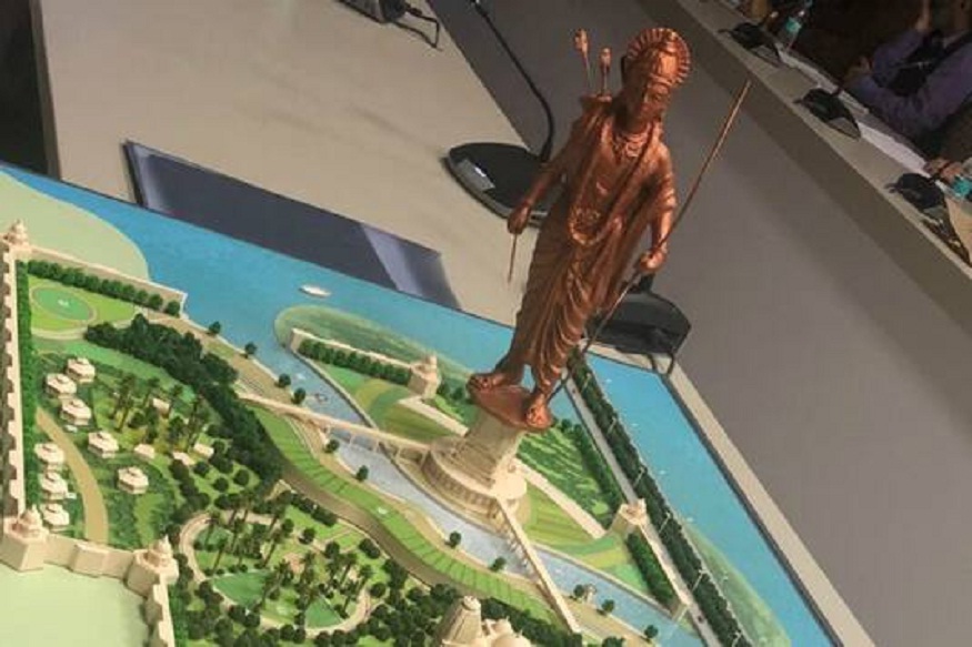 अयोध्येजवळ उभारली जातेय प्रभू रामाची जगातली सर्वात उंच मूर्ती!