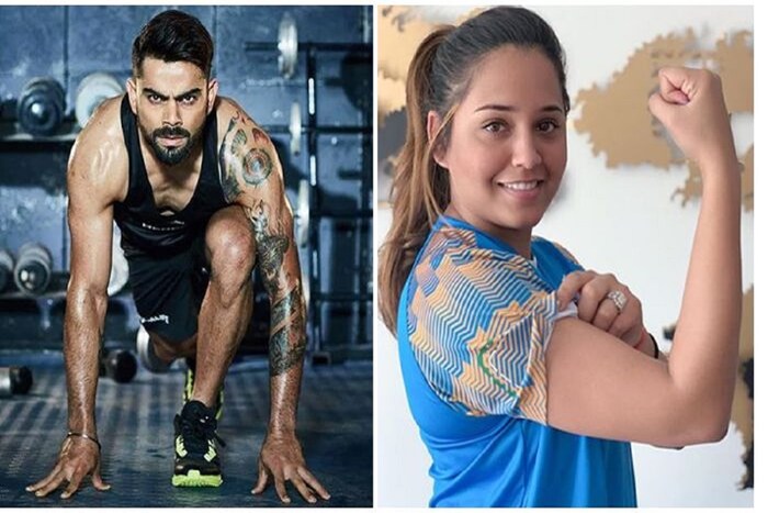 आता तुम्हाला प्रश्न पडेल की ही दीपिका म्हणजे बॉलीवूड अभिनेत्री दीपिका पदुकोण तर नाही. मात्र विराटला प्रेरणा देणारी ही दीपिका आहे भारतीय महिला स्क्वॉश खेळाडू. दीपिका पल्लीकल हिचा सराव आणि फिटनेसपाहून विराट कोहली आकर्षित झाला होता.